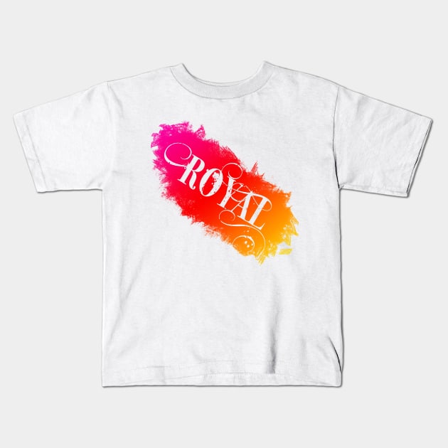 Royal Kids T-Shirt by richardsimpsonart